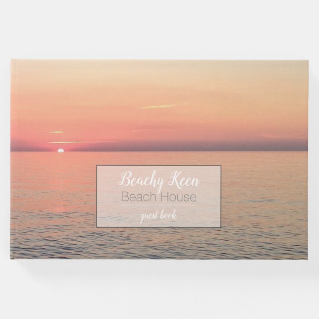 Livre D'or Beach House Location de vacances Couverture photo (Devant)