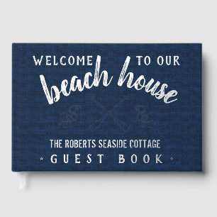 Livre D'or Beach House Location de vacances Customisée Marine