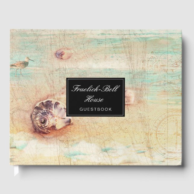 Livre D'or Beach Shell Collage Hospitality (Recto)