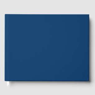 Livre d'or bleu personnalisable pour les événement