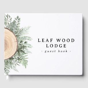 Livre D'or Bois rustique Verdure Location de vacances Petit d