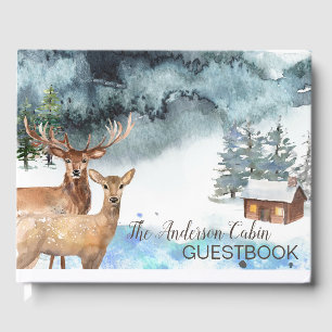 Livre D'or Cabine de vacances Rustic Woodland Guestbook