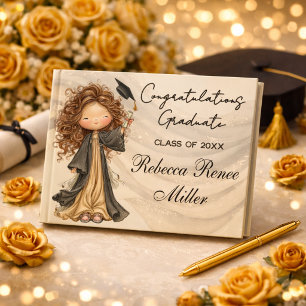 Livre D'or Cadeau de célébration de remise de diplôme élégant