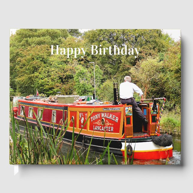 LIVRE D'OR CANAL NARROWBOATS (Recto)
