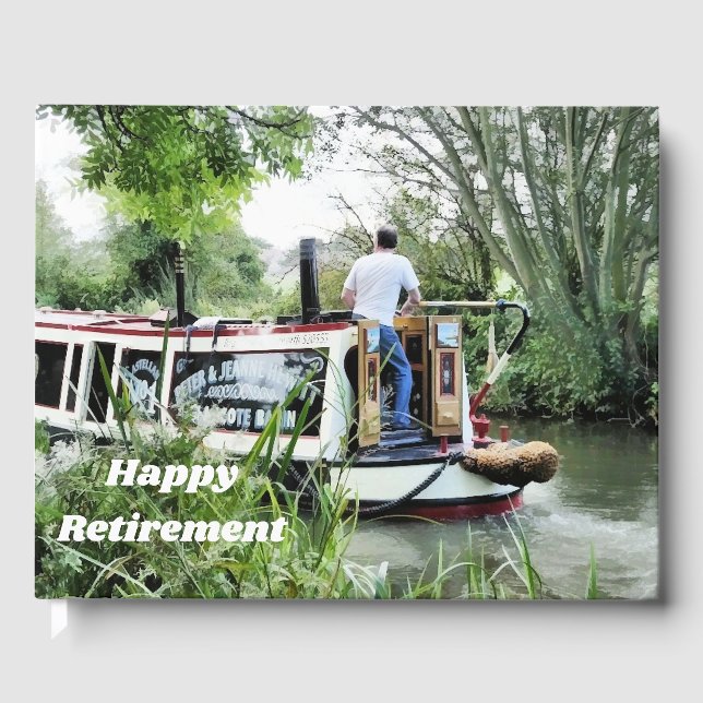 LIVRE D'OR CANAL NARROWBOATS (Recto)