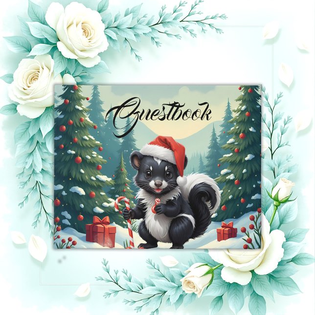 Livre D'or Caricature de la peau de Noël mignon (Créateur téléchargé)
