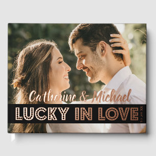 Livre D'or Casino Las Vegas Mariage Photo Black & Gold