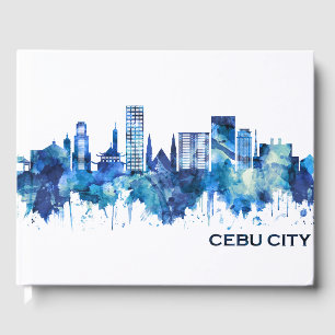 Livre D'or Cebu City Philippines Skyline Blue