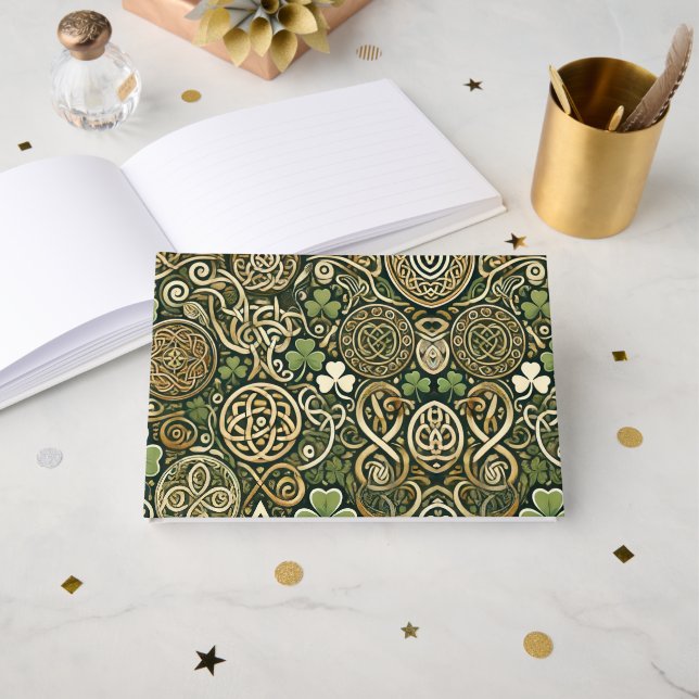 Livre D'or Celtic Bloom (Recto ouvert)
