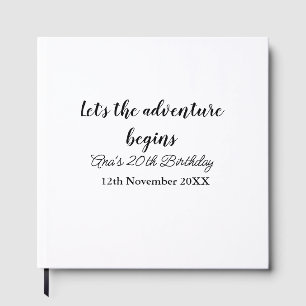 Livre D'or c'est parti pour l'aventure 20e anniversaire ajout