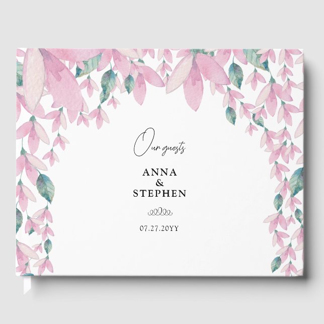 Livre D'or Charming Rose Wisteria (Recto)