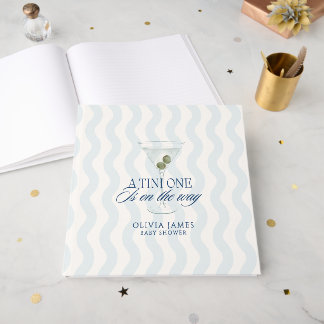 Livre D'or Chic a tini one boy baby shower