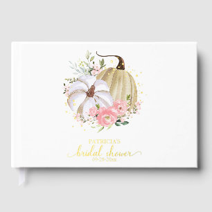 Livre D'or Chute de Citrouille rose