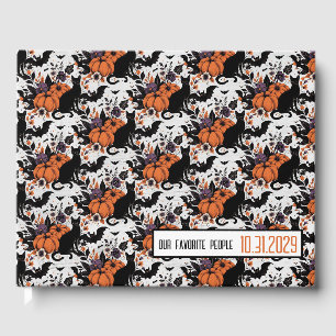 Livre D'or Citrouilles de chats noirs
