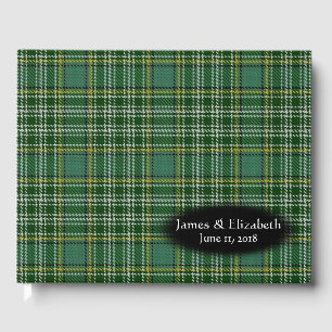Livre D'or Clan écossais Currie Tartan Plaid Mariage