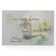 Livre d'or Classic Fairytale Castle Painting