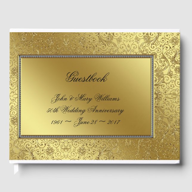 Livre d'or classique du 50e anniversaire du Mariag (Recto)