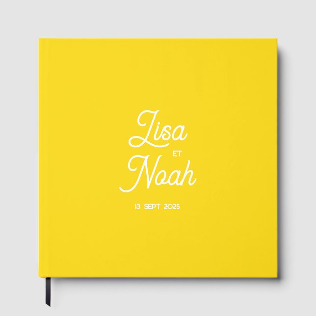 Livre d'or Colorus Jaune (Recto)