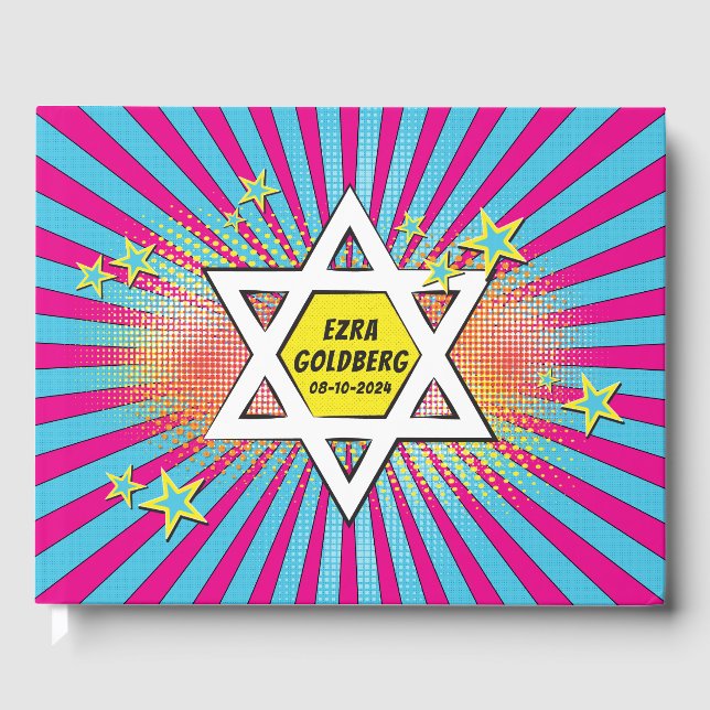 Livre D'or Comics Comic Book Bar Mitzvah Star de David (Recto)