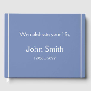 Livre d'or Condolences simples et simples