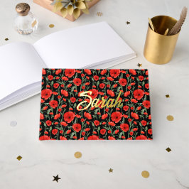 Livre D'or Coquelicots rouges