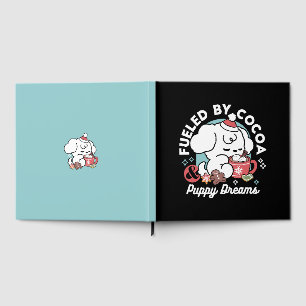 Livre D'or Cosy Puppy Dreams - Chocolat chaud et Noël