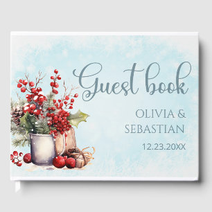 Livre D'or Cosy Winter Rowan bouquet Mariage