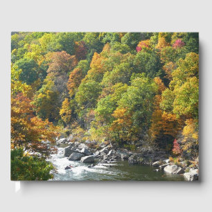 Livre D'or Couleur d'automne dans le parc d'état d'Ohiopyle