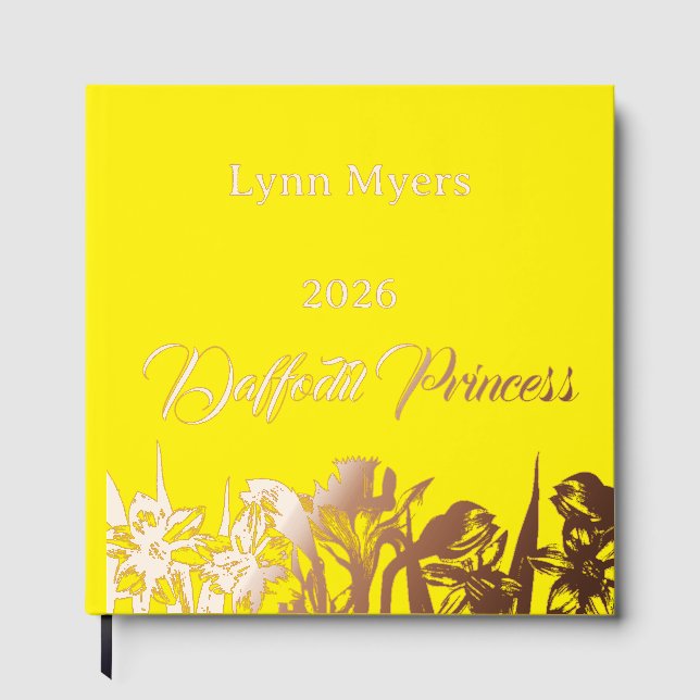 Livre D'or Daffodique Foil Scrapbook Festival de Concours de  (Recto)