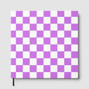 Livre D'or Damier magenta visuel classique