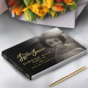 Livre D'or Dans nos coeurs pour toujours photos funéraires no