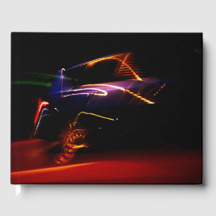 livre d'or de la danse de voiture violette