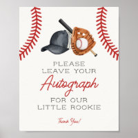 Livre d'or de la recrue de baseball Little Autogra