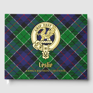 Livre d'or de la réunion de la famille Leslie
