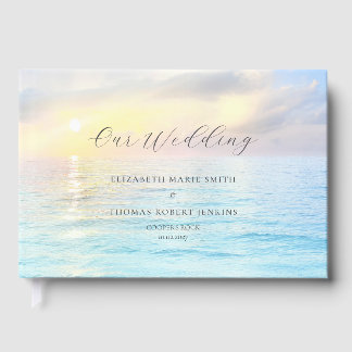 Livre d'or de mariage Charme côtier