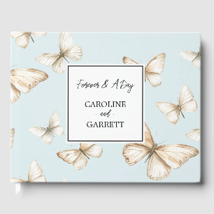 Livre d'or de mariage Cieux Bleus & Papillons