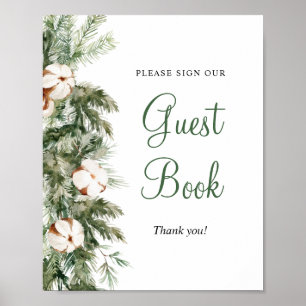 Livre d'or de mariage de Pine Winter Guest