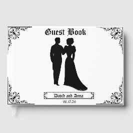 Livre d'or de mariage en aluminium