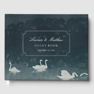 Livre d'or de mariage Fine Art Swan Lake