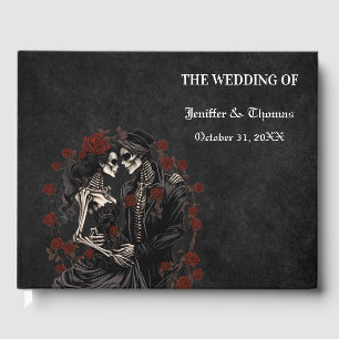 Livre d'or de mariage Halloween gothique