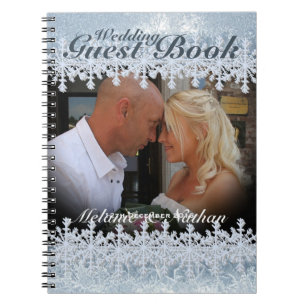 Livre d'or de mariage personnalisé avec photo Fros