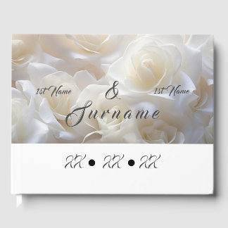 Livre d'or de mariage Rose Blanche