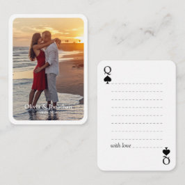 Livre d'or de mariage simple moderne / Cartes de s