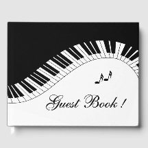Livre d'or de musique pour clavier de piano