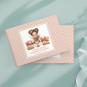 Livre d'or de naissance Fée Mignonne Caprice Rose