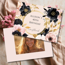 Livre d'or de naissance personnalisé rose blush fl