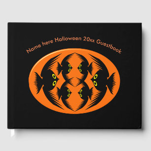 Livre d'or des corbeaux d'Halloween