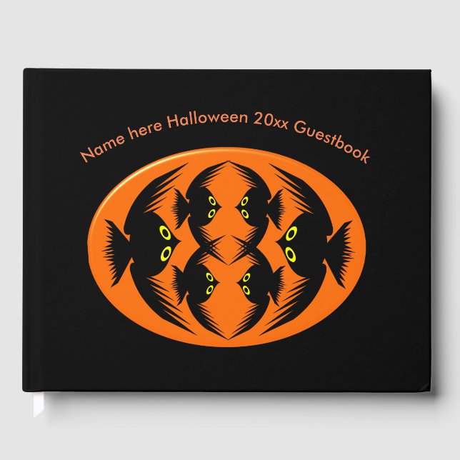 Livre d'or des corbeaux d'Halloween (Recto)