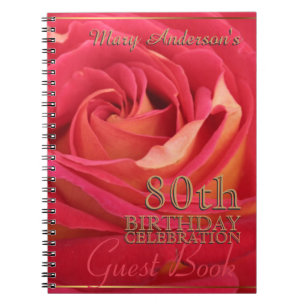 Livre d'or des Roses pour la célébration du 80e an