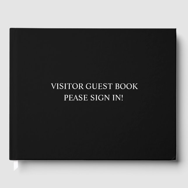 Livre d'or des visiteurs (Recto)